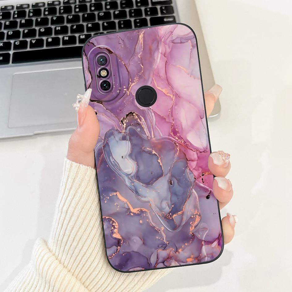 For Xiaomi Redmi Note 5 Pro Global Case Cute Fashion Cartoon Marble Soft Silicone Shockproof Cover For Redmi Note 5 Note5 Fundas