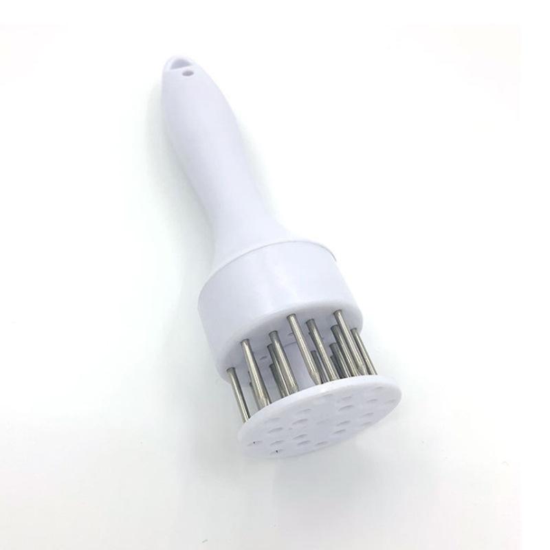 Stal Nierdzewna Pin do Rozmiękczania Mięsa Rozmiękczacz Stek Kotlet Schabowy Mięso Luźne Igły do Mięsa Delikatne Profesjonalne Gadżety Kuchenne