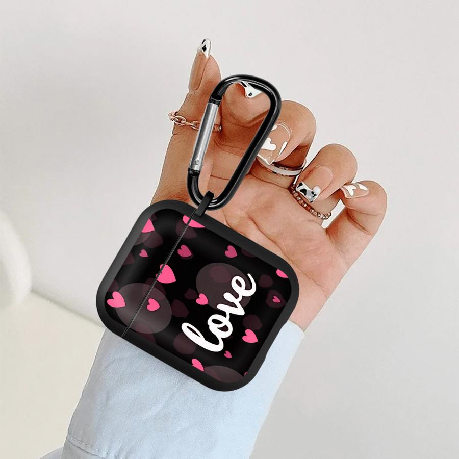 Case For Airpods Pro3 3 4 1 Pro2 Pro 2 Earphone Cases Cover Color Heart Love