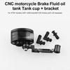 Brake Cnc Clutch Master Cylinder Fluid Reservoir Motorcycle Cup