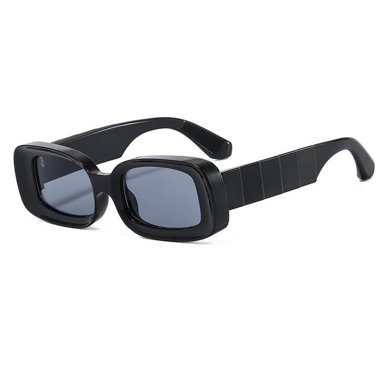 Wholesale New Arrival Colors 3D Painted Pattern Square Sunglasses for Women Men Shades 2022 Square Sunglasses