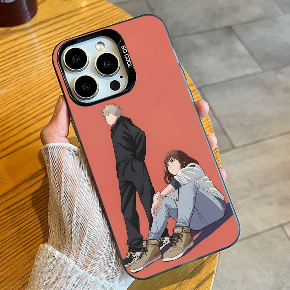 

Аниме Небесный Т-Тэнгоку Д-Даймакё Чехол для телефона для iPhone 16 17 15 14 12 13 Pro Max Черный Конфетный Матовый Ударопрочный Чехол iPhoneXSMAX