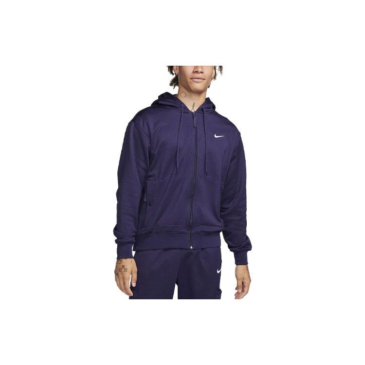 

Nike Solid Color Logo Hoodie Men Sweatshirt Purple FB7115-555 XXL