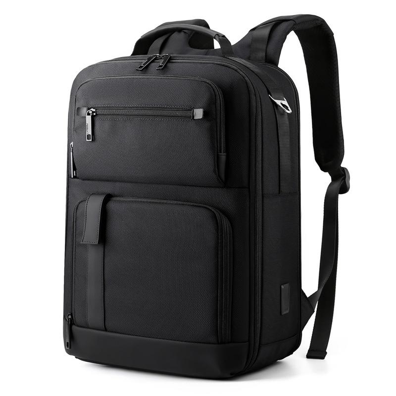 Men's Fashion Business Computer Bag Casual Simple Black Backpack Waterproof High-quality Backpack