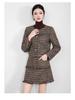 Nanyou Elegant Tweed Wool Jacket & Skirt Set