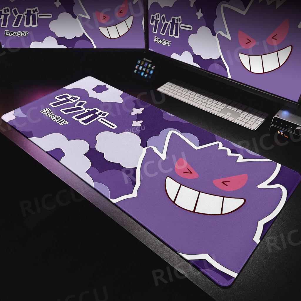 Anime Pokémons Gamer Mouse Pad Kawaii Japanese Accessories Table Carpet XXL Keyboard Laptop PC Gaming Extended Non-slip Desk Mat