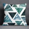 Dark Green Floral Animal Pattern Throw Pillow Cover With Short Plush Print For Living Room Sofa Decoration Cushion Cover