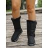 Cross-Border Trade 2025 Winter New Arrival: Women's Thick-Sole Fleece-Lined Snow Boots - Warm, Slip-Resistant, Height-Enhancing
