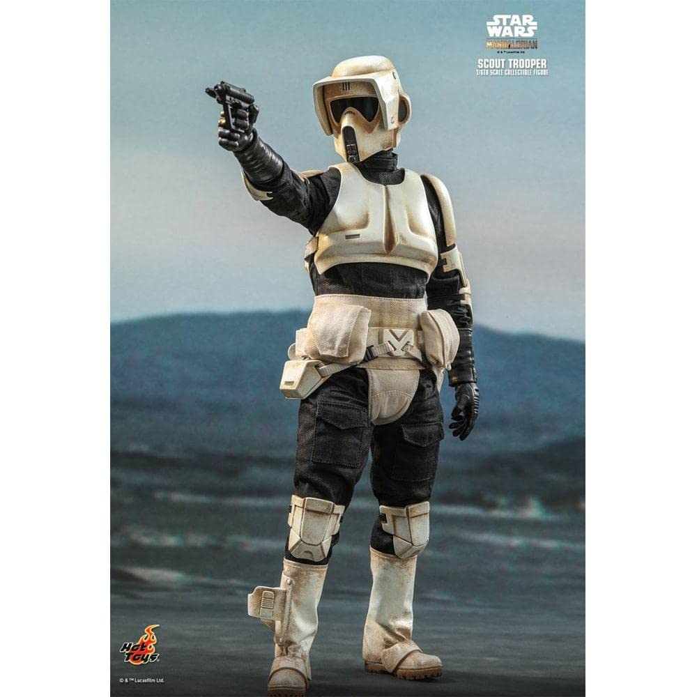 Hot Toys TV Masterpiece The Mandalorian Scout Trooper Scale Figure White 1/6 TM#016