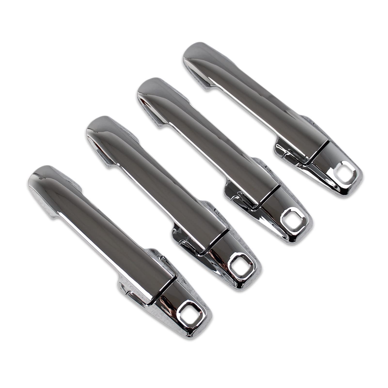 

RUIQ Suzuki Spacia Custom MK53S Exterior Outer Door Handle Full Chrome Designed Exclusively for the Suzuki Spacia Custom Covers, Coverage, Plated,