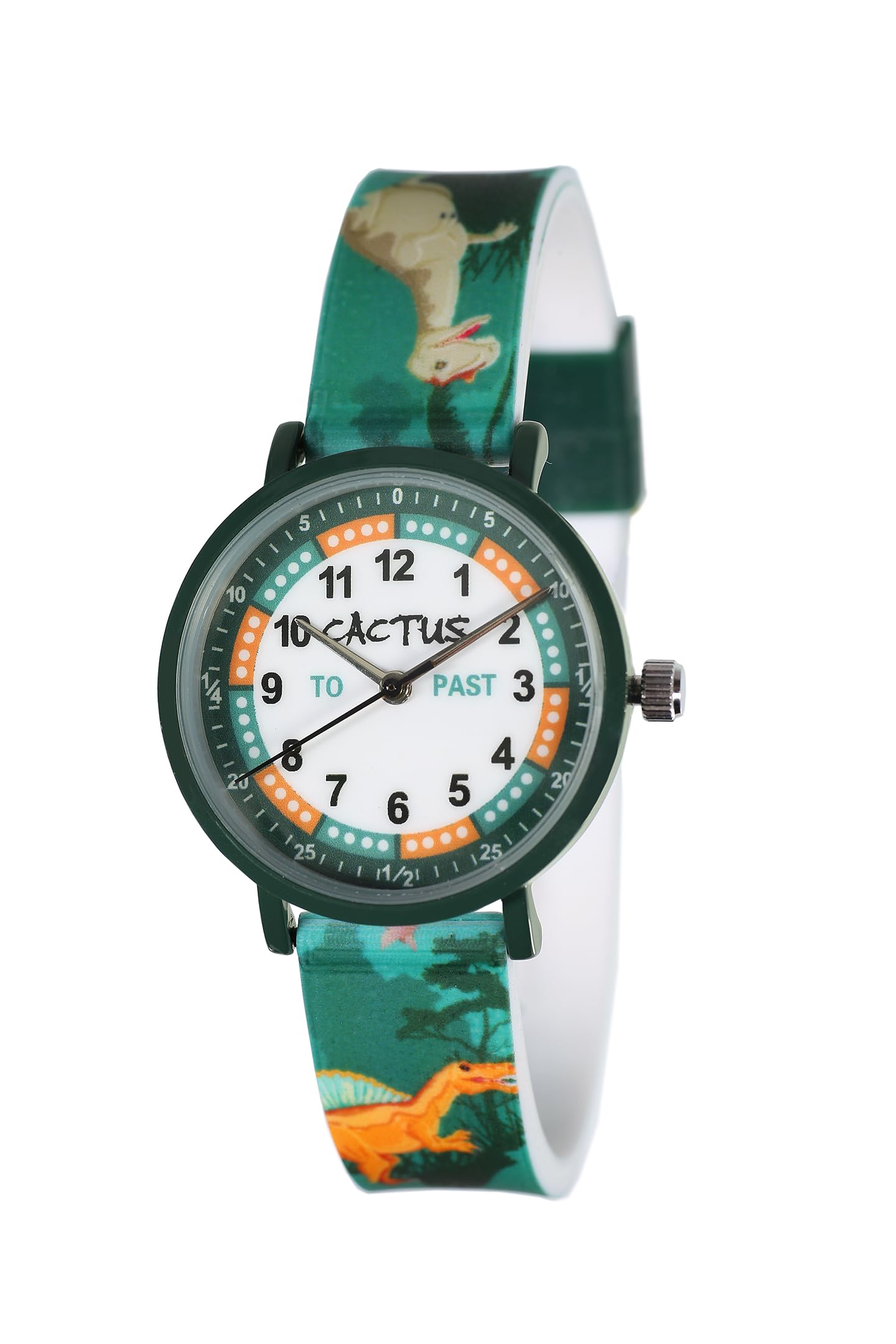 

Dinosaur Watch Boys Green [Cactus] Children s CAC-143-M12