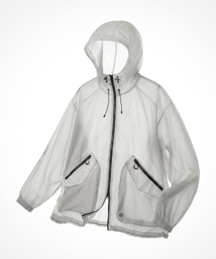 Kalapatthar X-Ray Ultra Light Windbreaker - Light Gray