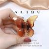 Mini Butterfly Hair Claws Acrylic Sweet Hair Ornament Clip Colorful Hairpins Fashion Hairs Accessories for Women Girls Cute New