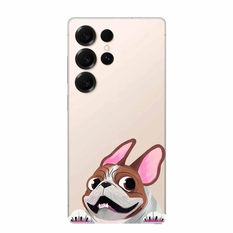 Clear Case For Samsung S25 Ultra 5G Case Clear Back Cover Animal Painting Soft Bumper For Galaxy S25Ultra Transparent Soft Funda