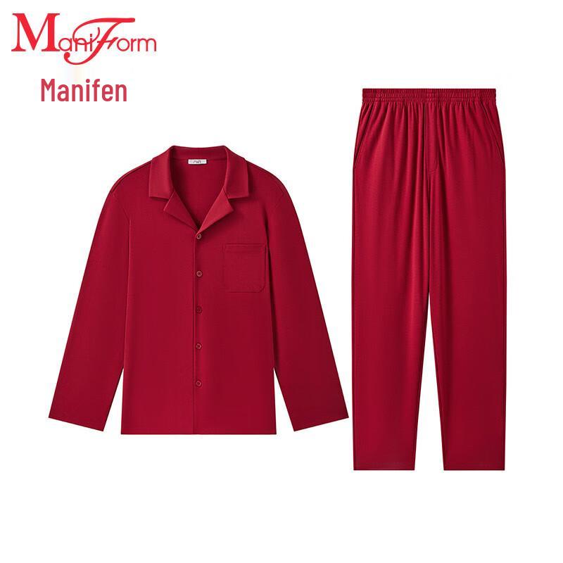 Men s Modal Long Sleeve Pajama & Loungewear Set 180