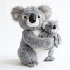 Koala Series Stuffed Animal Plush Toy With Soft Short Pile For Kids And Collectors