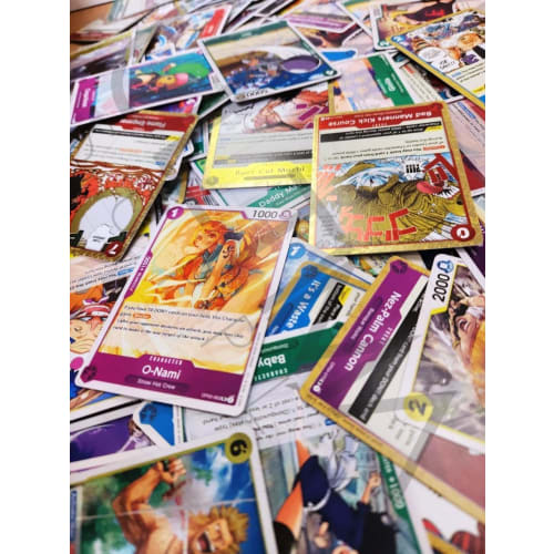 Ultima Supply 50+ Official One Piece Card Game Lot with Foils