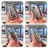 BLR1 Metal Alloy Carbon Fibre Car Key Case Cover Holder Alloy Shell For BMW F20 G20 G30 X1 X3 X4 X5 G05 X6 X7 G11 F15 F16 G01 G02 F48