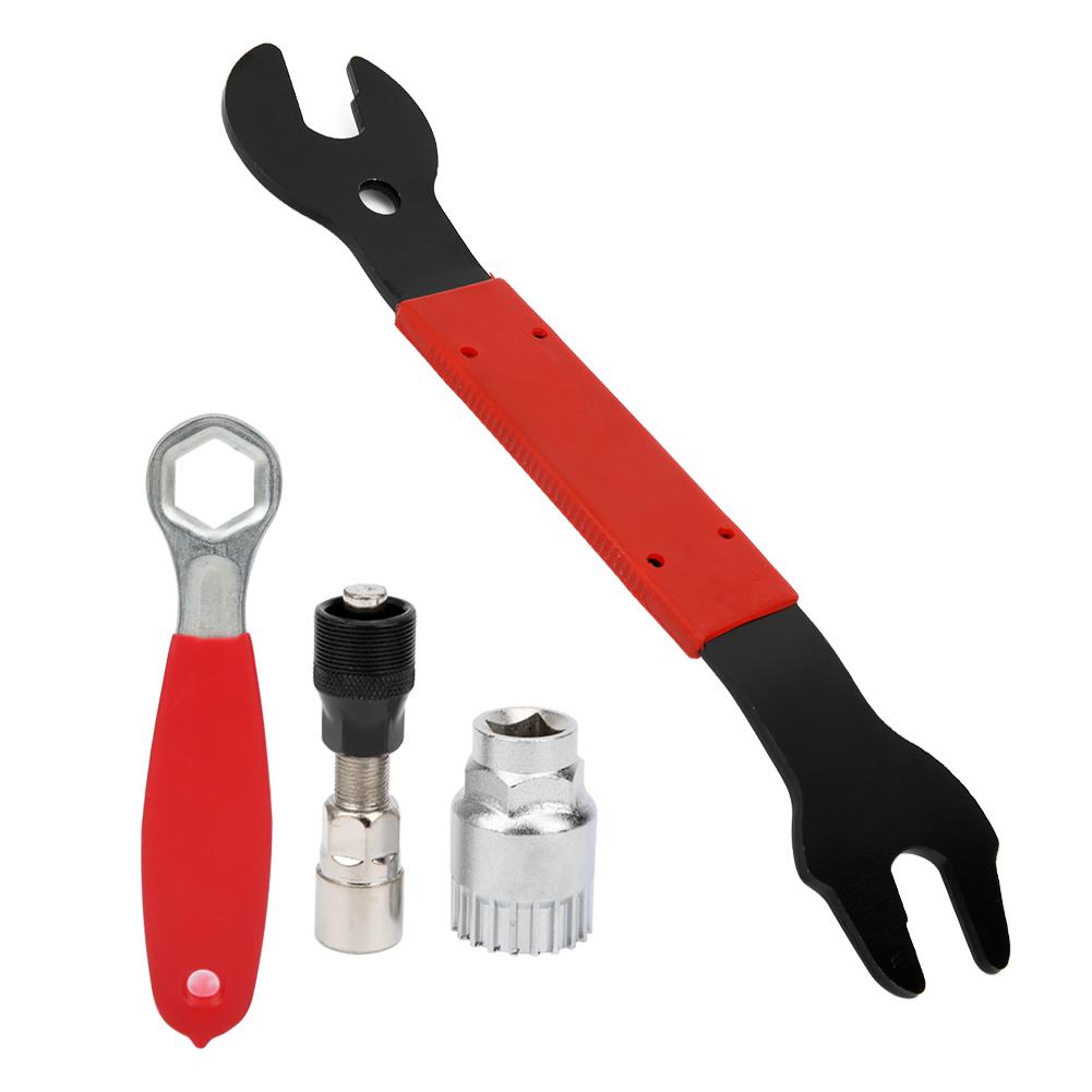 Bicycle Chain Wheel Crank Assembling Wrench Road Bike Repair Maintenance Tool Set