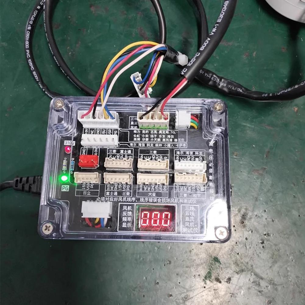 Air Conditioner Five-Wire DC Fan Tester DC Fan Drive Board Three-Wire Motor Five-Wire DC Fan Automotive Inspection Repair Tools