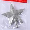 Plastic Tree Topper Lightweight Glitter Star Decoration Christmas Tree Topper Handmade 3d Star Tree Topper For Holiday Events