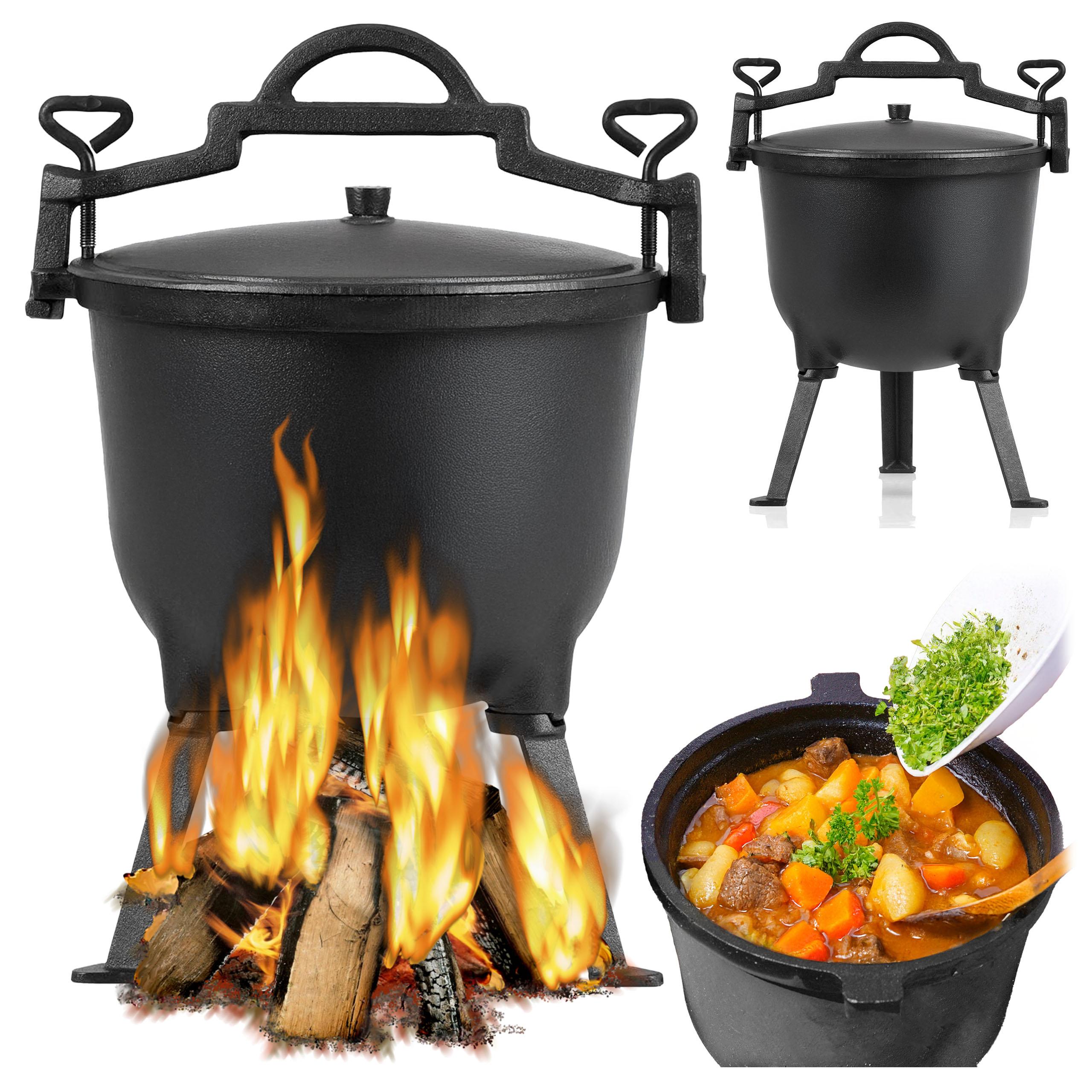 Cast Iron Pot 8L Hungarian Hunting