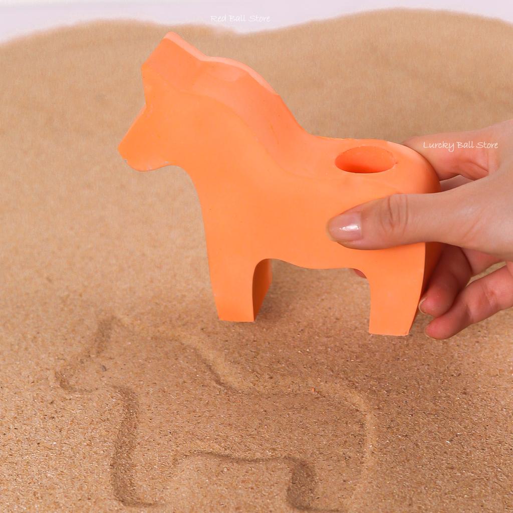 New Horse Silicone Candle Mould Concrete Molds Horses Animal Candlestick Mold Resin UV Concrete Candle Holder Moulds Home Decor