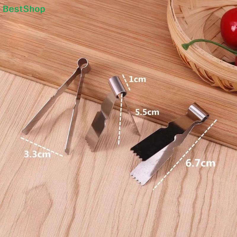2pcs Mini Serving Tongs | Stainless Steel Food Tongs for Baking, Parties & Daily Use
