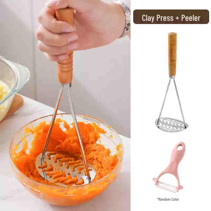 

Stainless Steel Potato Masher and Peeler Set