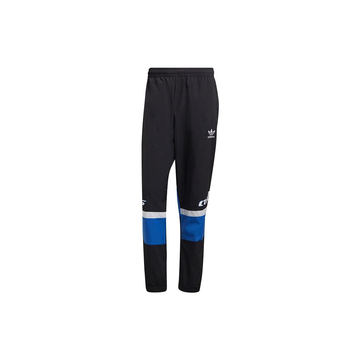 adidas originals MENS TGP Embroidered Logo Printed Ankle-banded Sports Pants Black Men s HA4737 XS