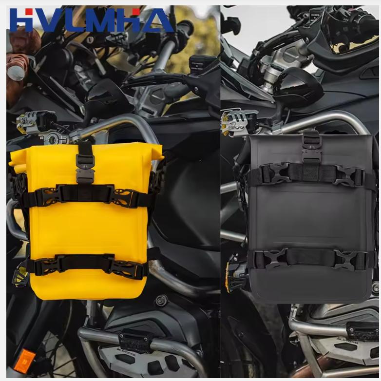 For BMW R1200GS R1250GS ADV For HONDA NC750X CB500X Motorcycle Frame Crash Bars Waterproof Bag Bumper Repair Tool Placement Bag