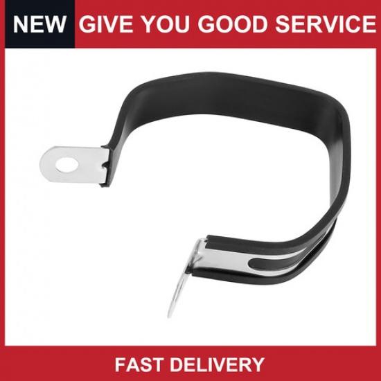 Universal Hex Exhaust Down Pipe Clamp Bracket Fastener for Motorcycle Pack of 1