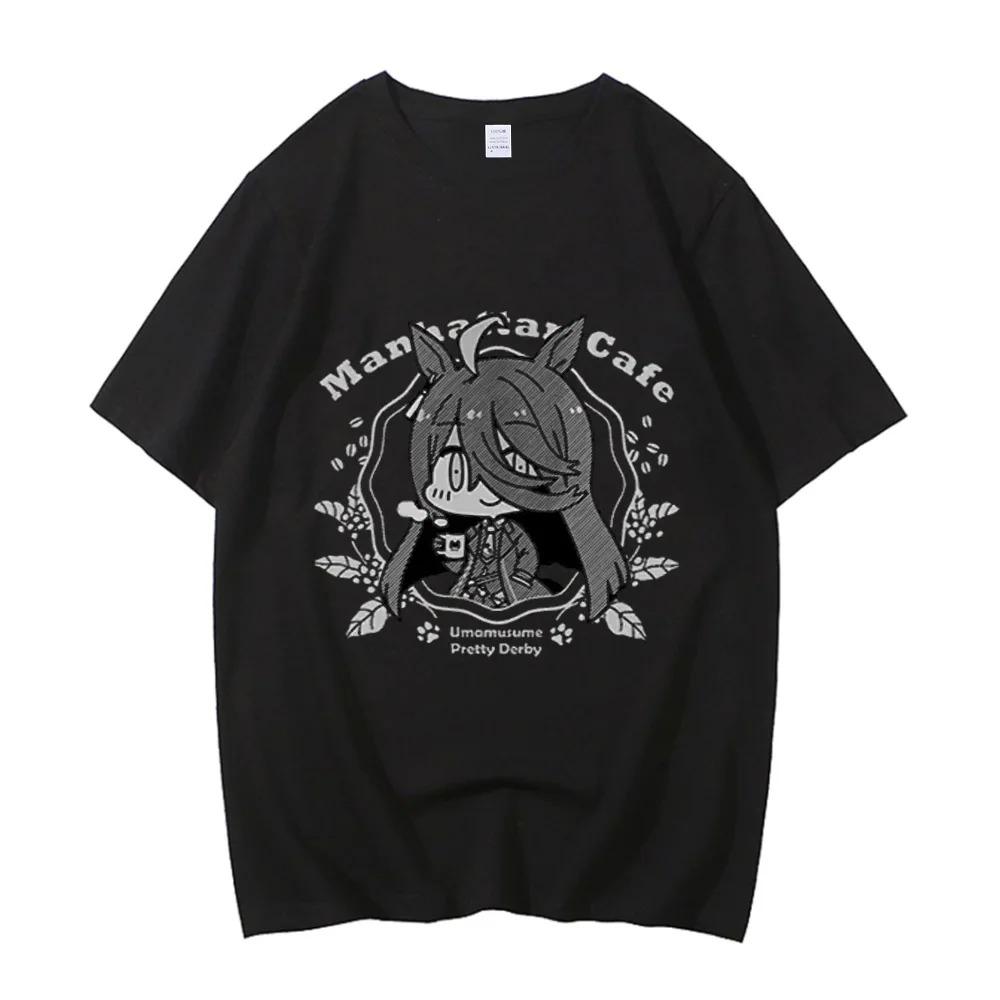 Japanese Game Umamusume T-Shirts Anime Men Women High Quality Cotton Tee Shirt Short SleeveT Shirt Tops Y2k Short Sleeves Classic