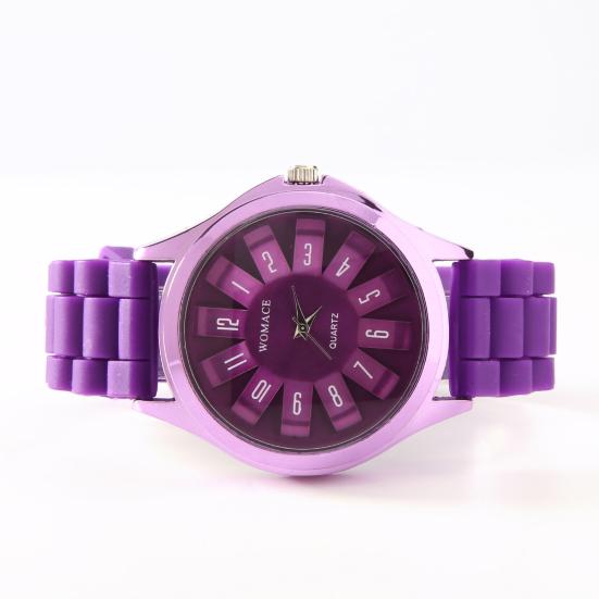 Jelly Watch Convenient to Wear Comfortable Bright Color Especial Quartz Watch for Gift