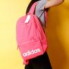 Adidas Polyester Backpack Regular Unisex Pink Casual DM6159