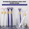 6 Pcs Family Soft Bristled Three Sided Toothbrush - Efficient Cleaning Three Headed Manual Toothbrush