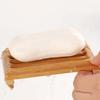 1pc Creative Bamboo Soap Tray - Drain Soap Box for Bathroom Countertop Storage and Organization