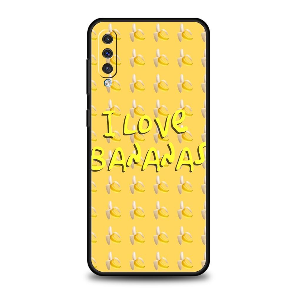 Funny Bite Apple Banana Phone Case for Samsung Galaxy A56 A36 A26 A16 A34 A24 A42 A22 A20 A12 A40 A30 A10 Soft TPU Cover Shell