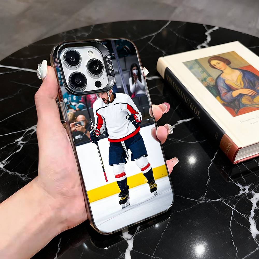 Connor McDavid  Phone Case For iPhone 17,16,15,14,13,12,11 Plus,Pro Max,XS,Colored Silver Plated Inside Cover