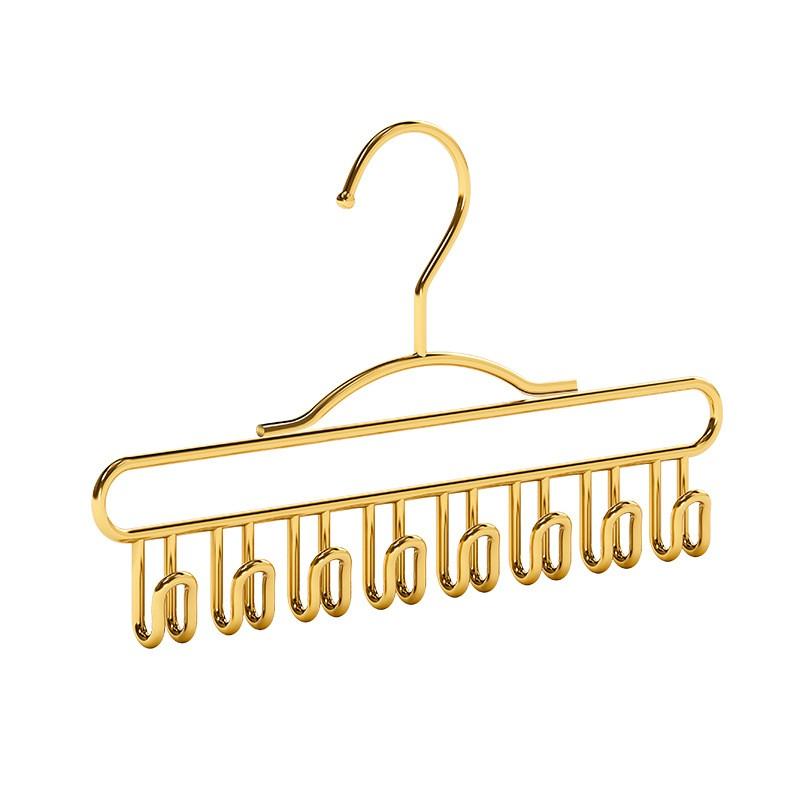 Metallbälten Camisole Klädhängare 8 Krokar Slipsar Hattar Organizerställ Halkfri Utrymmesbesparande Garderob Klädförvaring Hållare