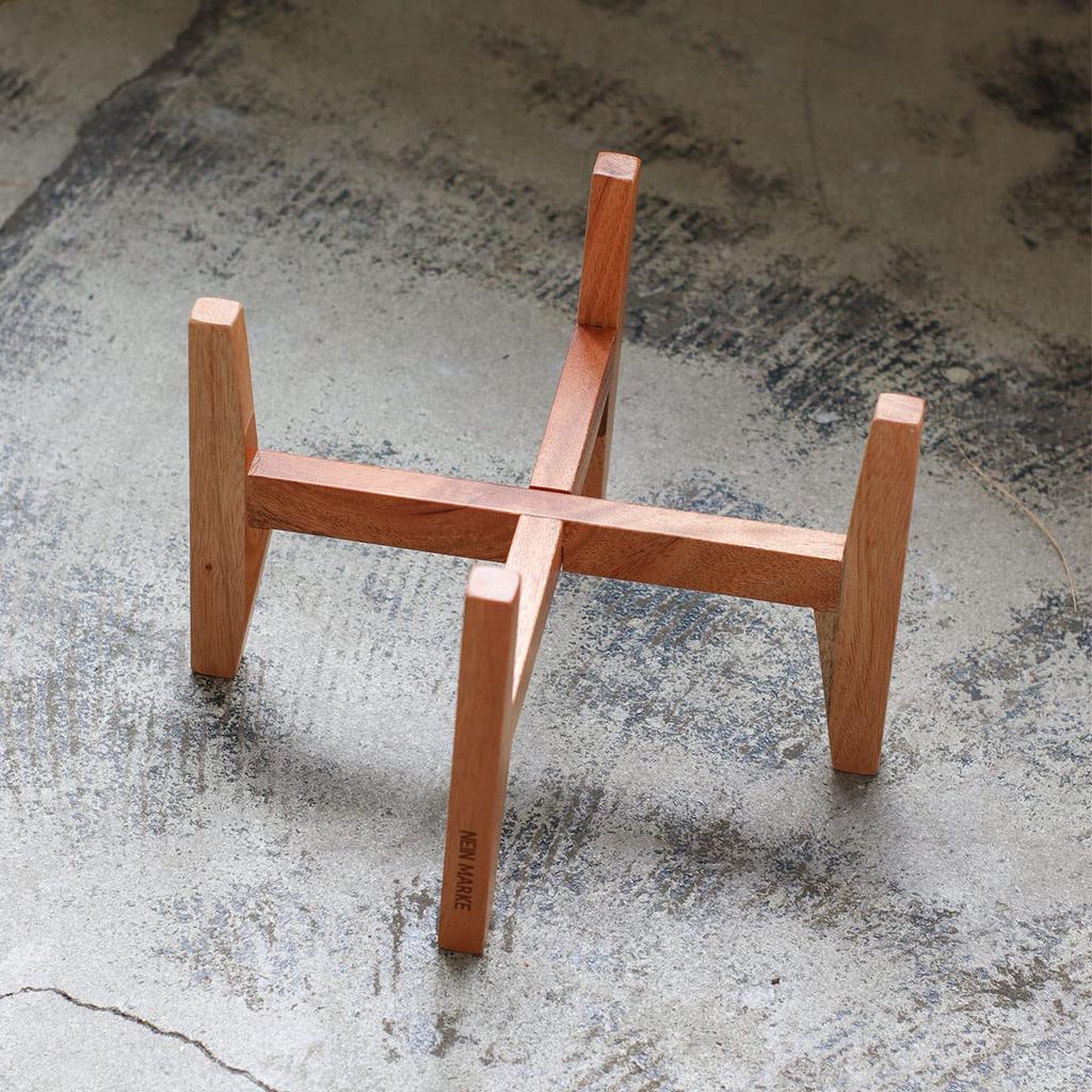 03 Pot Stand L Low Type 24 X Depth 24 X Height Cm Recommended for Pots Up To 20 Cm In Diameter Flower Stand Planter Stand Flower Pot Stand 15.3