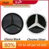 Car Sticker 2025 Hot For Mercedes Benz 3D Mirror Front Grille Emblem For Mercedes Benz A/B/C/E/S/R/ML/SL W176 W246 W205 W212 W20