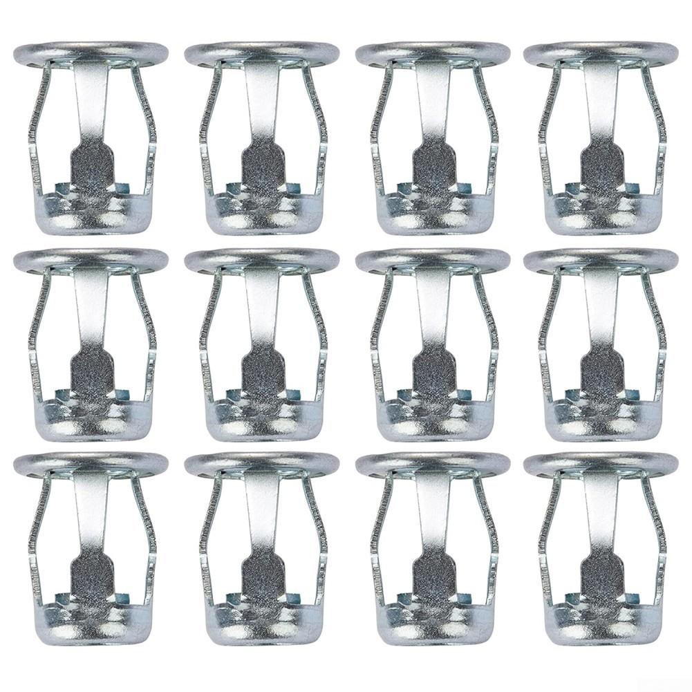 Fixed Installation Expansion Nut Petal Nuts Screw Silver Finish