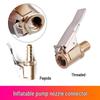 Tire Pressure Gauge Quick-Inflate Copper Nozzle Connector