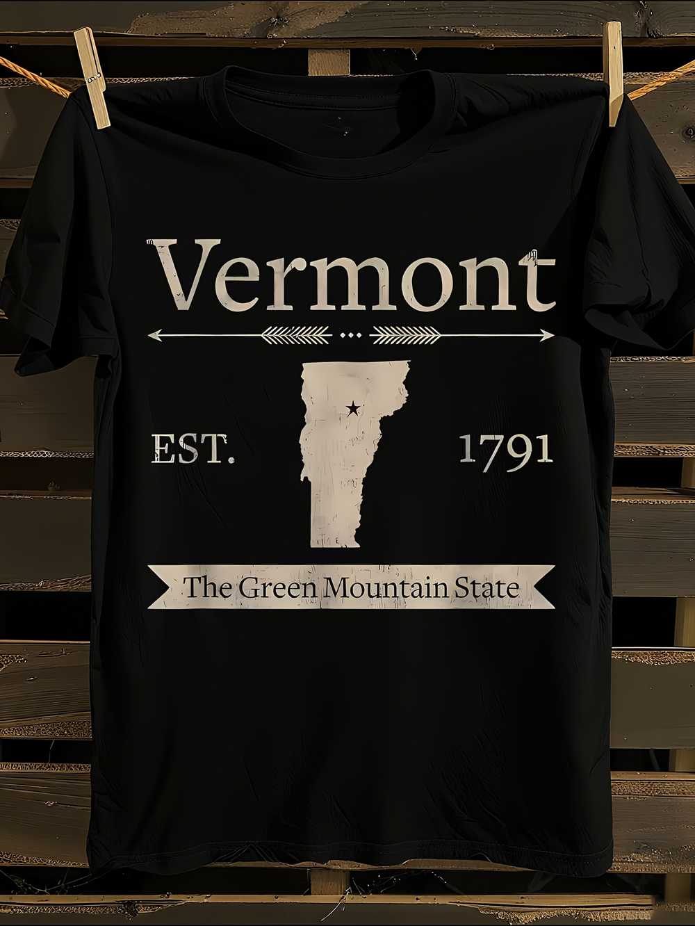Vermont State Pride T-Shirt XXXXL