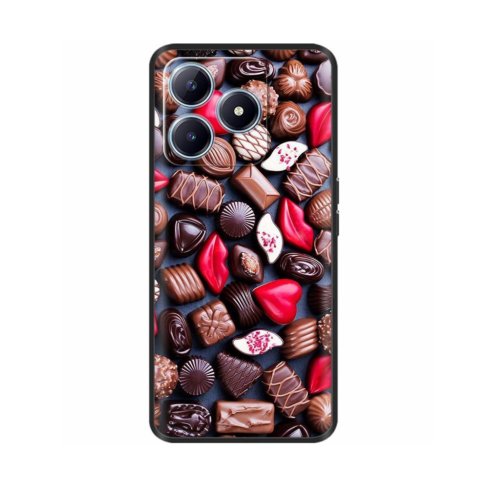 For Realme C63 Case Animals Soft Silicone TPU Phone Cases Back Cover For OPPO Realme C63 C61 C 63 Shockproof Protective Fundas