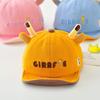 Giraf Deer Antler Baby Baseball Cap For Spring Autumn Sun Protection
