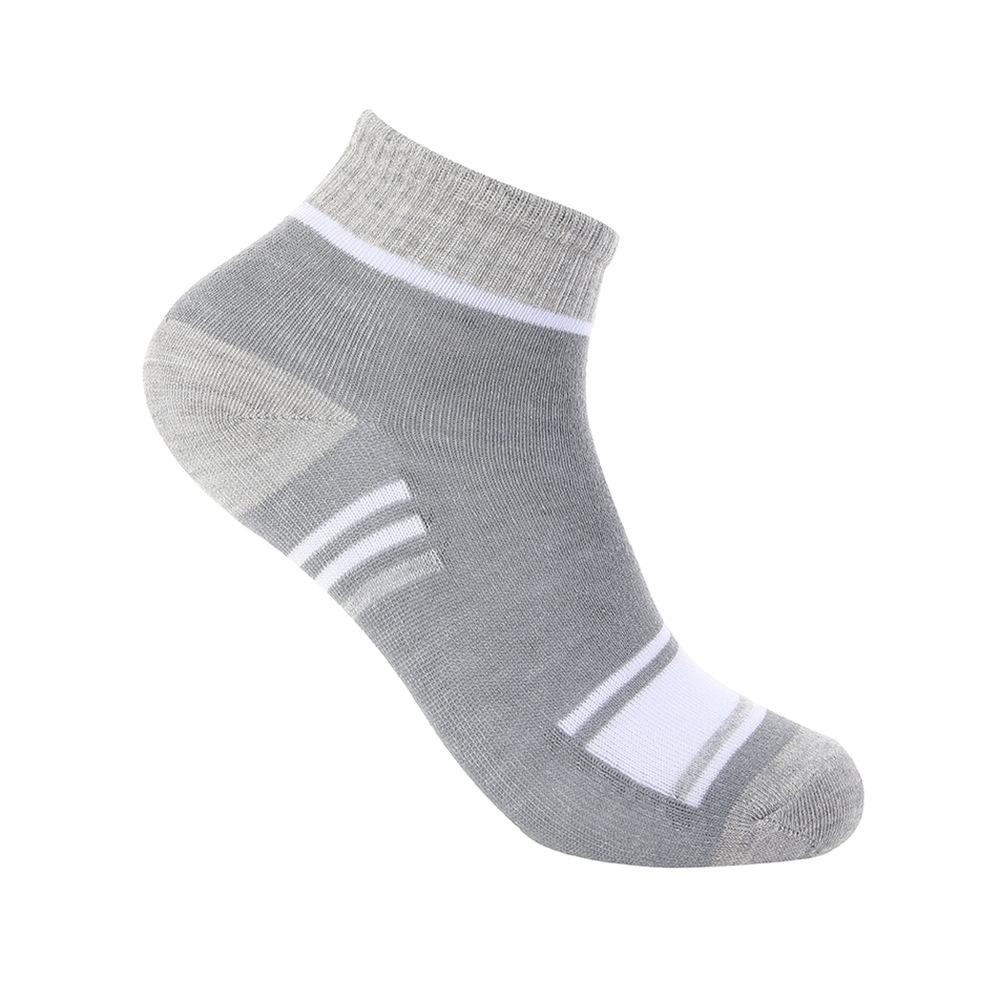 Men Socks Cotton Sports Breathable Socks Patchwork Color Stripe Casual Athletic Thin Middle Tube Socks