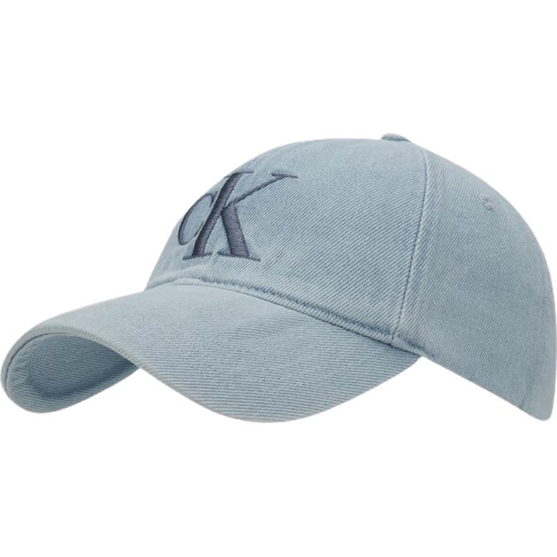 Calvin Klein Джинсовая Бейсболка Унисекс с Вышитым Логотипом One Size