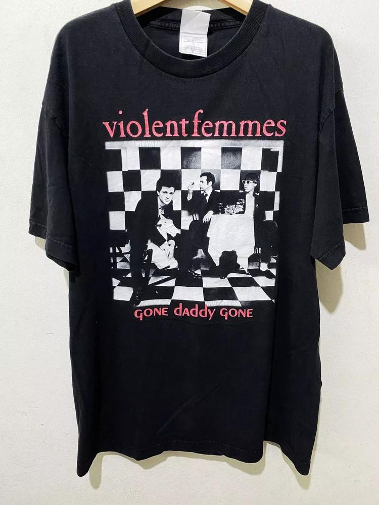 Violent Femmes Band Shirt, Black Short Sleeve Unisex Tshirt  S-5XL Unisex T-Shirt M